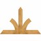 Ekena Millwork Richland Rough Sawn Timber Gable Bracket, Western Red Cedar, 60"W x 40"H x 2"D x 6"F, 16/12 Pitch GBW060X40X0206RIC00RWR - alternate 1